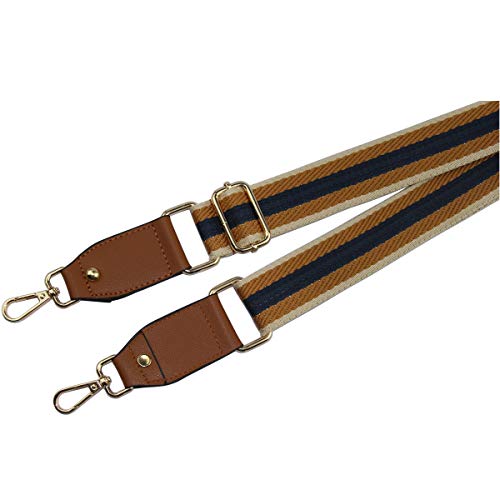 Image of Duwi Wide Handbag&Purse Strap Jacquard Woven Guitar Style Replacement Strap Multicolor Canvas Adjustable Crossbody Bag Strap