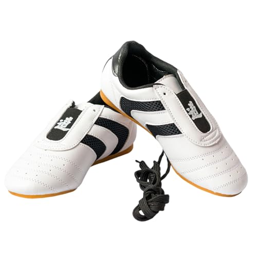 Leichtrit Zapatillas de Entrenamiento de Taekwondo,Zapatos de Taekwondo Transpirables Ligeros,Zapatillas De Gimnasio De Artes Marciales,Antideslizantes,Transpirables,Unisex,para Principiantes