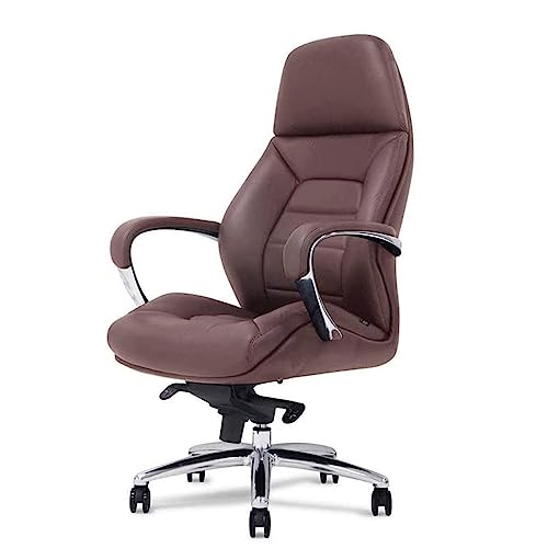 UOPYNEergonomic office chair Luxury Large High Back Office Chair Boss Meeting Luxury Manager Executive Ergonomic Office Chair, Computer Chair, Seat Business Boss Chair Comfortable Sedentary Chairs