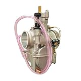 Il carburatore per moto è realizzato in metallo, può resistere a lunghi periodi di usura e ha una lunga durata. Si adatta perfettamente al tuo scooter originale.