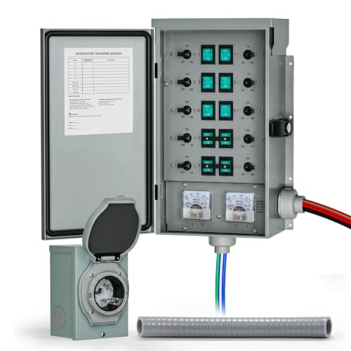 10-Circuit 50A Transfer Kit