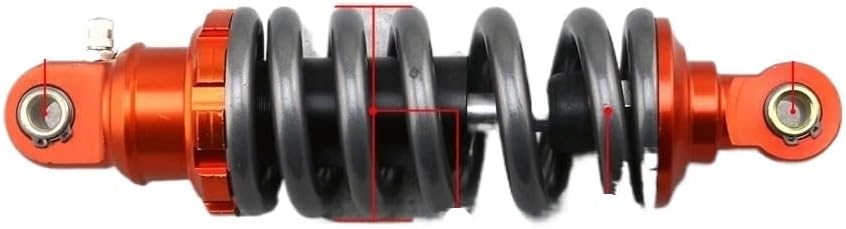 Rear Shock Absorber Motorcycle 11mm Rear Gas Nitrogen Shock Absorber Suspension For E-Bike Dirt Pit Bike Monkey bike Motorcycle 240/250/270mm