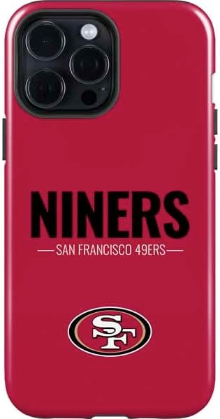 Skinit Impact Phone Case Compatible with iPhone 15 Pro Max - Officially Licensed NFL San Francisco 49ers Design