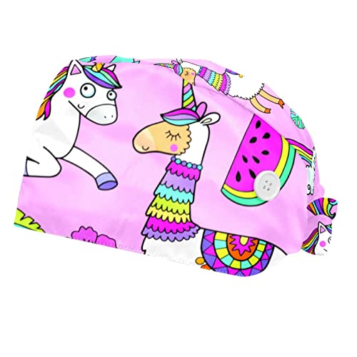 Chapeaux de travail anti-transpiration alpagas licorne baleine pour soulager votre quotidien