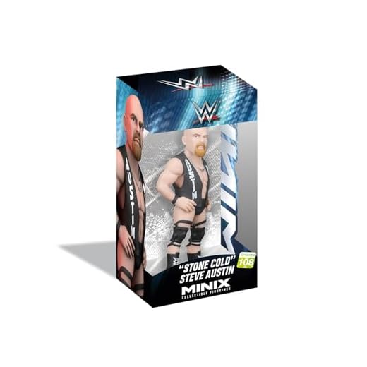 MINIX - Sports #108 – WWE – Stone Cold Steve Austin – Sammelfigur 12 cm