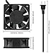 UMLIFE 2PACK 6025 Fan EC Brushless Cooling Fan AC 110V 115V 120V 220V 240V Axial Fan Ball Bearing 60mm x 25mm