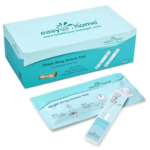 Image of Easy@Home 50 Pack Marijuana Drug Test Kit - Urine THC Test for Home Use