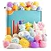 KUUQA 30 PCS Kawaii Mochi Squishy Toys Squishies Animal Cat Panda Unicorn Mini Soft Squeeze Stress Relief Squishies Balls Toys Cute Birthday Party Favours Bags Gifts Kids Adults