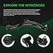 AUQDD 10Pcs Front End Kit Fit For 2001-2010 Chr-ysler PT Cruiser, 00-05 Do-dge Neon, 2 Lower Control Arm w/Ball Joint 2 Sway Bar Link 4 Outer Inner Tie Rod End (# K620009 K620010 K7348 EV404 ES3173)