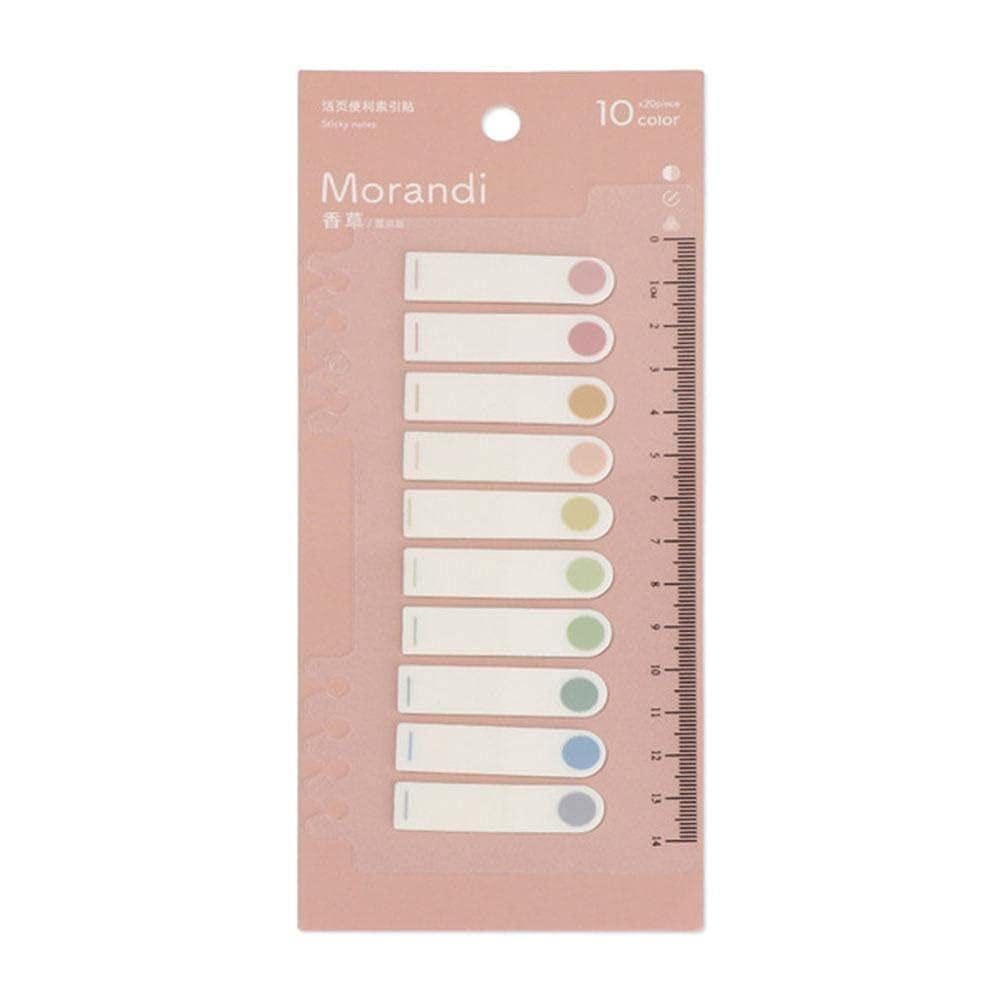 200 Sheets Retro Color Loose Leaf Sticky Notes School Sticker Mark Pad Supplies Stationery Small Memo Office Y1e5 tabs,tab tabs Decorations mask,Fiber bar Pull Translucent,Transparent Set Labe