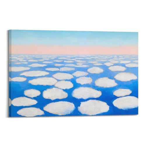 Poster Georgia O Keeffe au-dessus des nuages Décoration de Chambre
