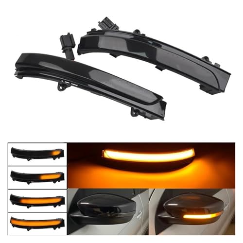 Intermitentes dinámicos LED de flecha ahumada para Golf 4 y Polo G6 4