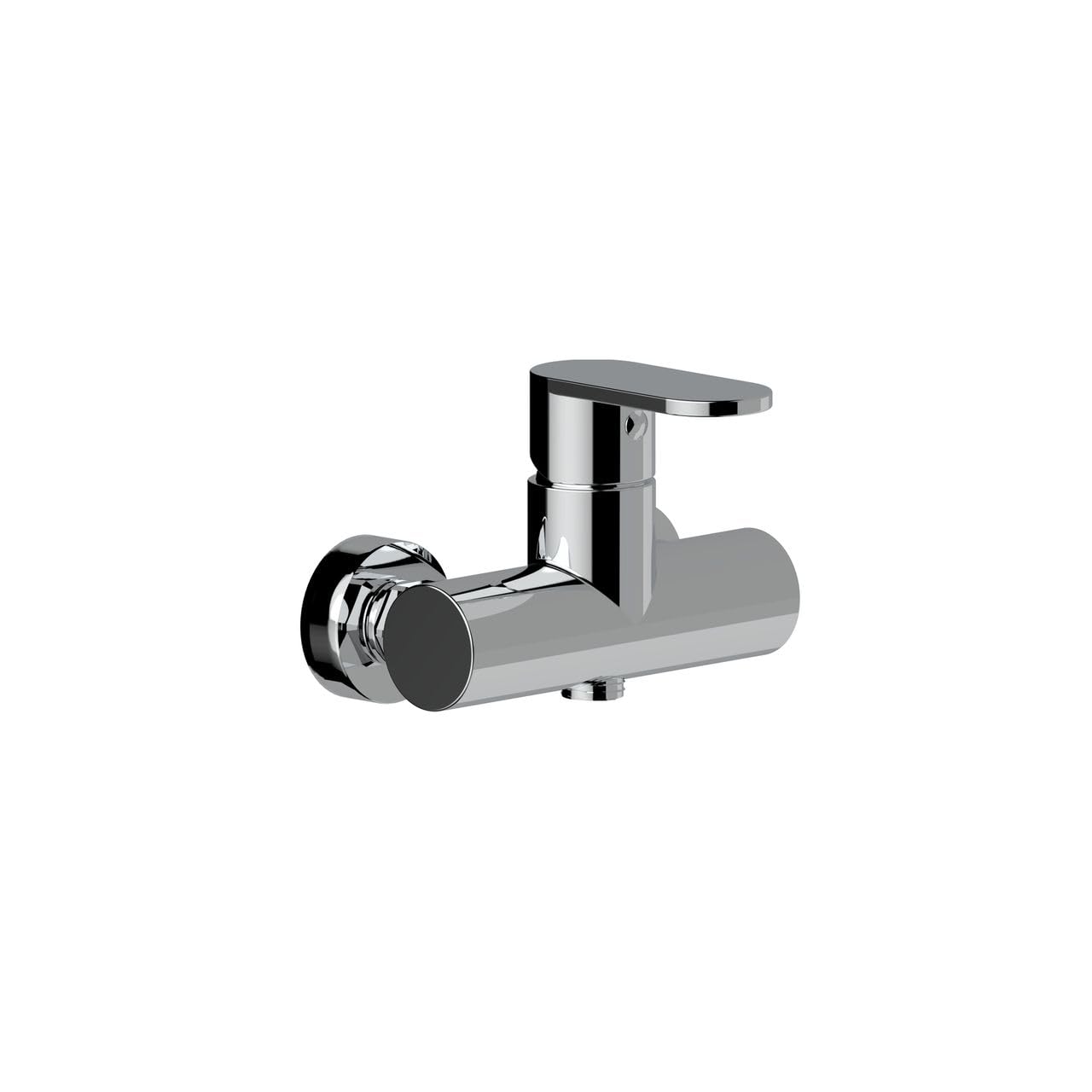 ERCOS Miscelatore Doccia Esterno In Ottone Cromato , Miscelatore Vasca A 1 via Con Attacco da 1/2"