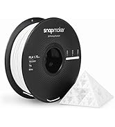 Snapmaker PLA Filament 1.75 Dimensional Accuracy +/- 0.05 mm, 1 kg White, 1 Pack