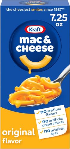Kraft Original Macaroni &amp; Cheese Dinner (7.25 oz Box) (Pack of 6)