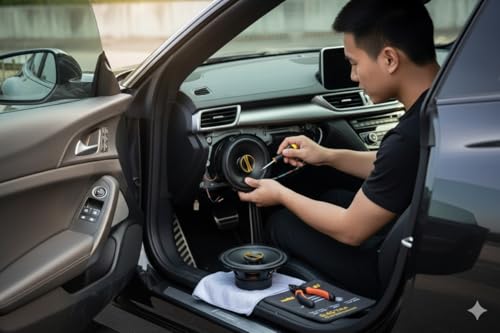 Image of ZELLA 600W 6-Inch Coaxial Car Speaker | Dual Cone Design with Deep Bass & Clear Treble | Universal Fit for Cars & SUVs | Easy Door Mount Installation | 20KHz Frequency Response