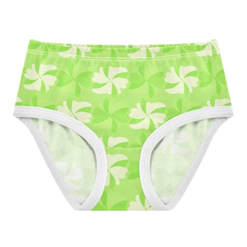 Girls' Underwear Abstract Green Toddle Brief Panties 2302656