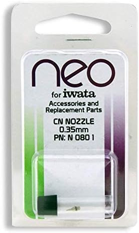 Iwata Neo Airbrush Replacement Parts 0.35 mm nozzle for CN