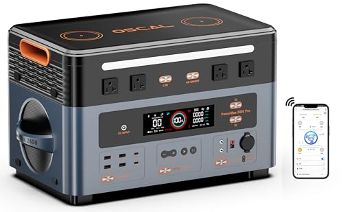 OSCAL 2400W Solar Generator
