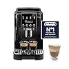 De'Longhi Magnifica Start ECAM222.20.B, Macchina Caffè Automatica con Beccuccio Montalatte, Macchina Espresso con 4 ricette Preimpostate, Pannello di Controllo Soft-Touch, 1450W, Nera