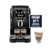 De'Longhi Magnifica Start ECAM222.20.B, Macchina Caffè Automatica con Beccuccio Montalatte, Macchina Espresso con 4 ricette Preimpostate, Pannello di Controllo Soft-Touch, 1450W, Nera