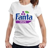 fanta grape bottle Alta calidad, producto Fanta Fanta Grape Retro 1980s Logo Women\'s T-Shirt