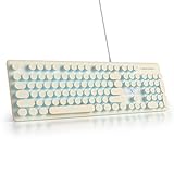 Expérience tactile confortable et silencieuse : contrairement aux claviers mécaniques, les touches à membrane à faible bruit offrent une sensation subtile de type machine à écrire avec un fonctionnement silencieux et à court trajet. Il n'y a pas de « clics » perturbateurs lors de la saisie, idéal pour les espaces de travail partagés et le travail de bureau ou à la maison