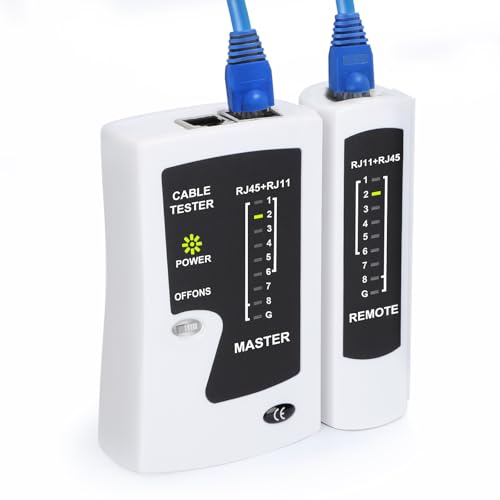 RJ45 Cable Tester Network Cable Tester Ethernet Wire Test Tool