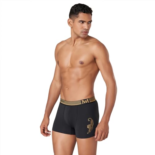 Image of Macroman M-Series MW Signature Collection By Rohit Bal Premium Supima, Modal, Spandex Mens Trunks