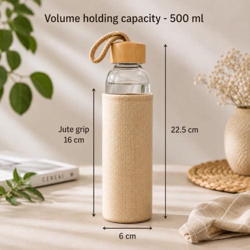 Image of Giftana 6 in 1 Eco Friendly Desk Gift Set with Bottle 500ml, Coffee Cup 350ml, Planter, Pen & Wooden Desk Organizer, Corporate Gift Set for Employees, Office, Men & Women, Birthday & Housewarming Gift