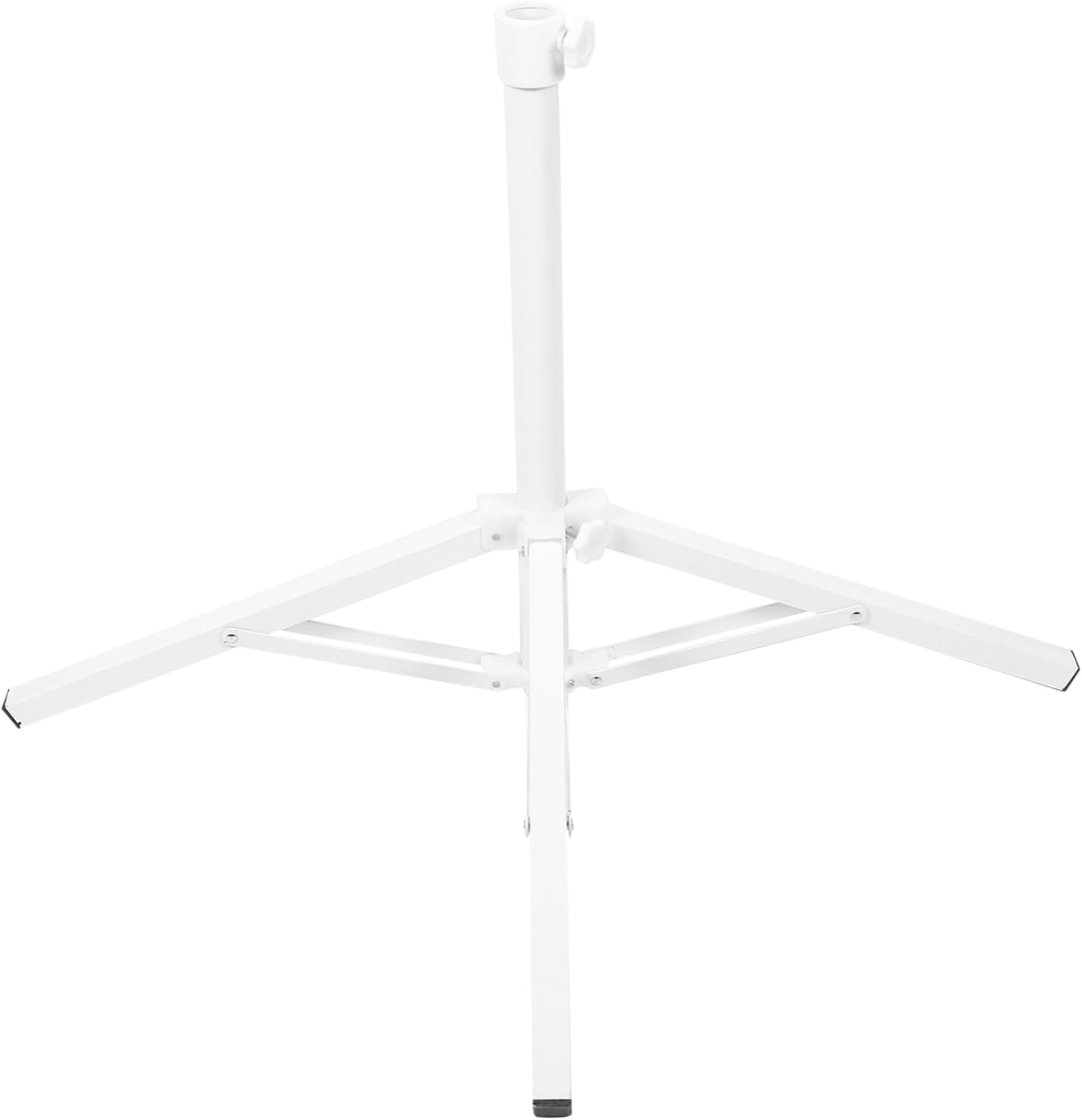 Umbrella Stand Base Heavy Duty Beach Umbrella Stand Sturdy Metal Plastic Construction for Patio Garden Advertising