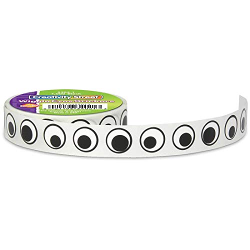 Wiggle Eyes Stickers, 0.5-Inch, Black, 1000/Pack