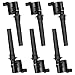 Set of 6 Ignition Coils for Ford Mercury Mazda V6 3.0L Compatible with C1458 FD502 DG500 DG513