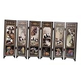 Accent de maison unique : en tant qu'accent de maison unique, ce paravent ajoute une touche à votre décor, ce qui en fait une pièce , paravent , panneau de séparation de pièce