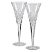 Waterford Lismore Toasting Flutes, Set of 2