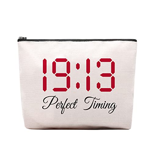 Sorority Gift Red and Black Makeup Cosmetic Bags Black Greek Sorority Gift Paraphernalia for Sister Friend