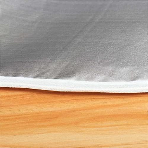 Portable Folding Ironing Board Cover 3 Type Sizes Household Coated Ironing Board Cover Mat Universal Silver Thick Reflect Heat Non-Slip Ironing Pad