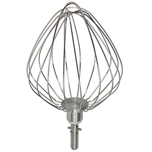 SPARES2GO 9 Wire Aluminium Balloon Whisk Attachment with Circlip Shaft for Kenwood Major Chef Stand Mixer - Image 6
