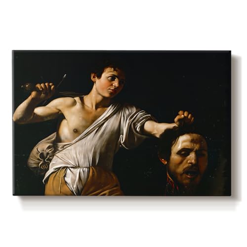 Caravaggio | David with Head of Goliath | Abstract Wall Art | LT626