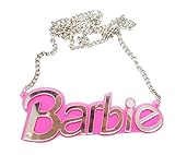 TCB Creations Classic Female Fashion Princess Doll Name Pendant Choker Necklace