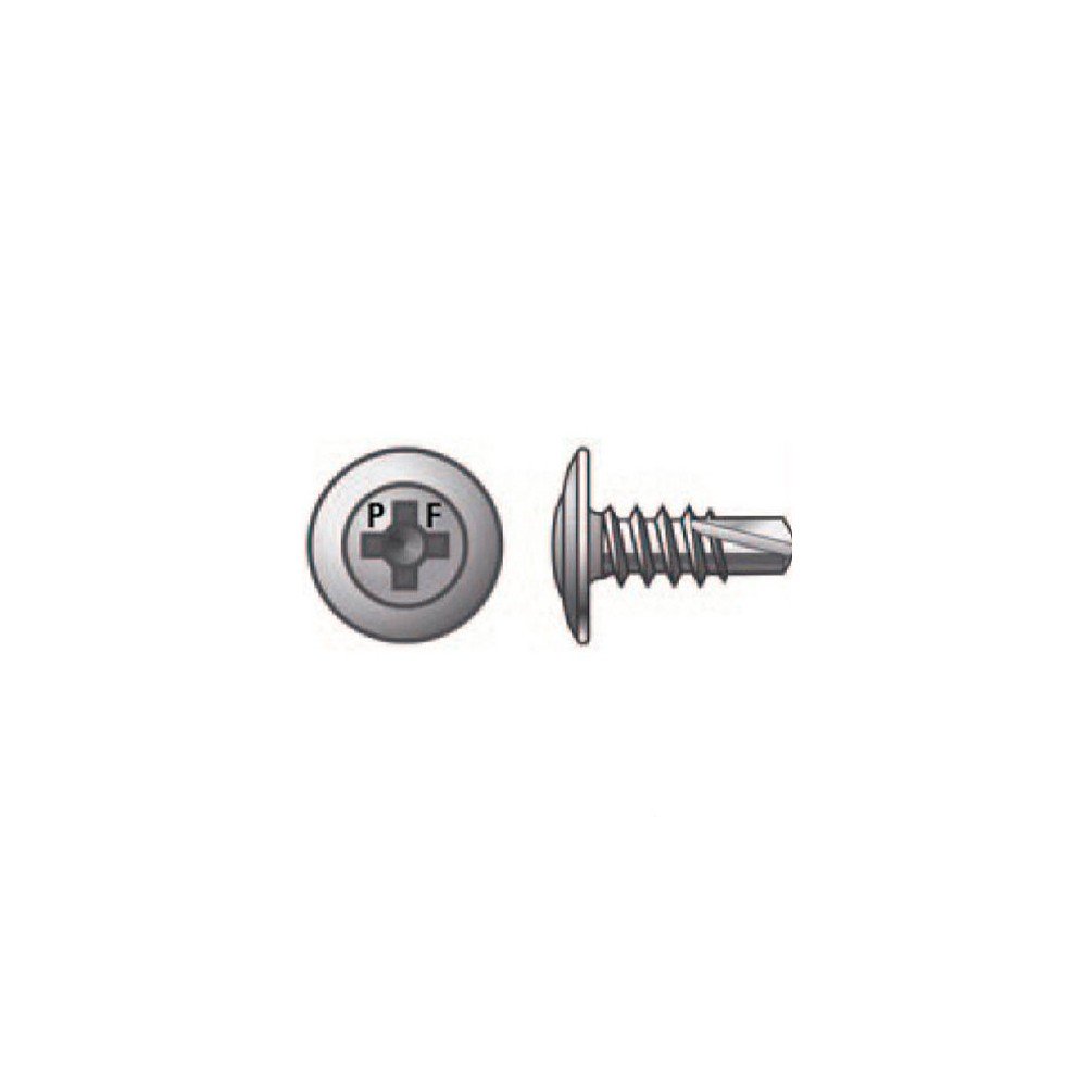 Vis tête bride large Alsafix à empreinte Torx pour serrage puissant