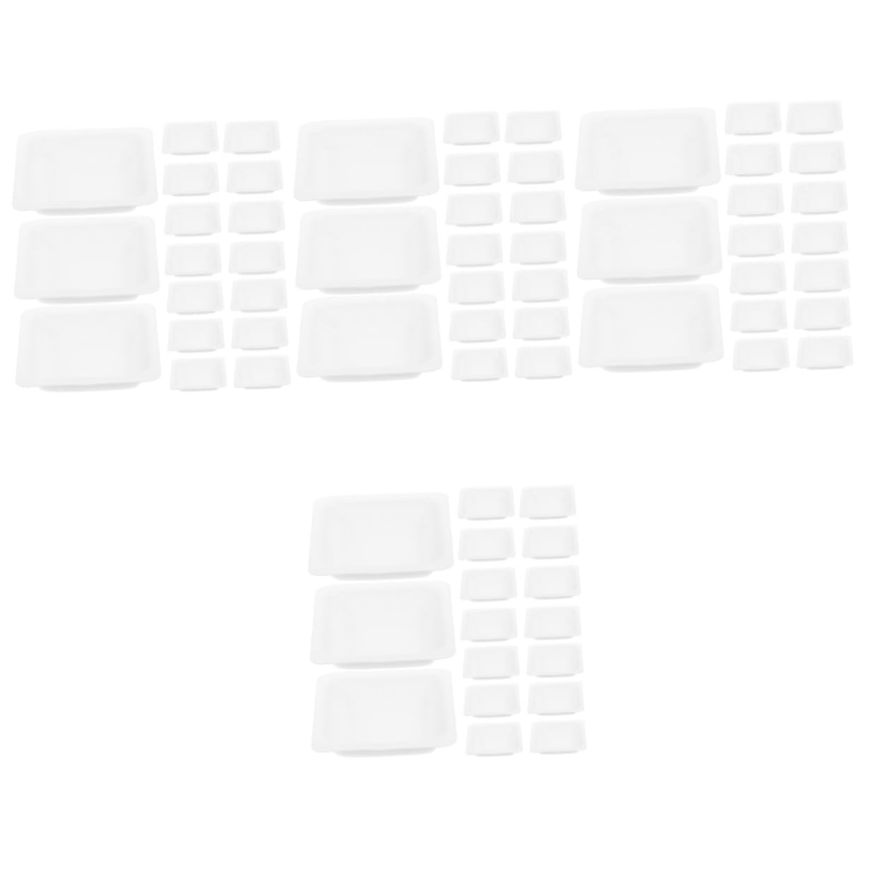 200pcs Weighing Boats Stackable Weighing Trays for Accurate Measurement of Powders Liquids Smooth for Easy Transfer Versatile for Laboratory Everyday Use