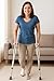 Caring Adult Basic Crutches, LF, 250 LBS Weight Capacity