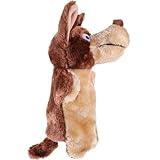 Generic Cute Cartoon Wolf Hand Puppet Cotton Animal for Storytelling Fun Interactive Hand Puppet for