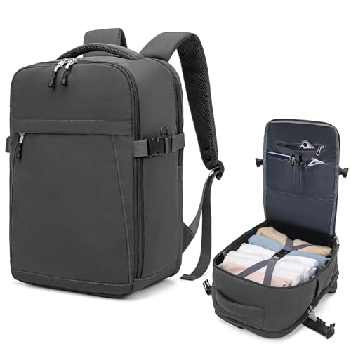 Xkdoai Mochila 40x30x20 Mochila Viaje Cabina Avion para Ryanair Wizz Air Easyjet Equipaje de Mano Bolsa Antirrobo Resistente Al Agua - imagen 9