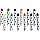 Yuanhe Bingo Daubers 12 Pack in Mixed Colors, Dot Art Markers,Bingo Markers