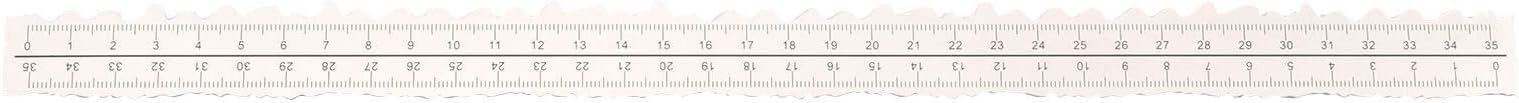 Vaessen Creative Paper Tearing Ruler, 35 cm, Aluminium, Ideal for Scrapbooking, Silver
