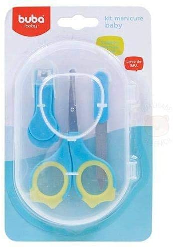 Kit Manicure Estojo Azul - Buba Ref 6140