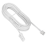 G-PLUG BT to RJ11 Telephone Cable 5m, UK Plug to RJ11 Lead for Landline, Router, Modem, ADSL Broadband, Fax, Sky Box, Virgin Media