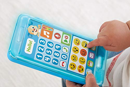 Fisher-Price Laugh & Learn Leave A Message Smart Phone, Puppy - Thumbnail 3